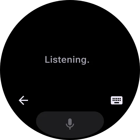 Watch face example