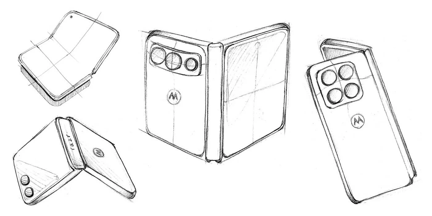 Motorola's Upcoming Wide Razr Fold Aims for a Bezel-less Display and Creaseless Design