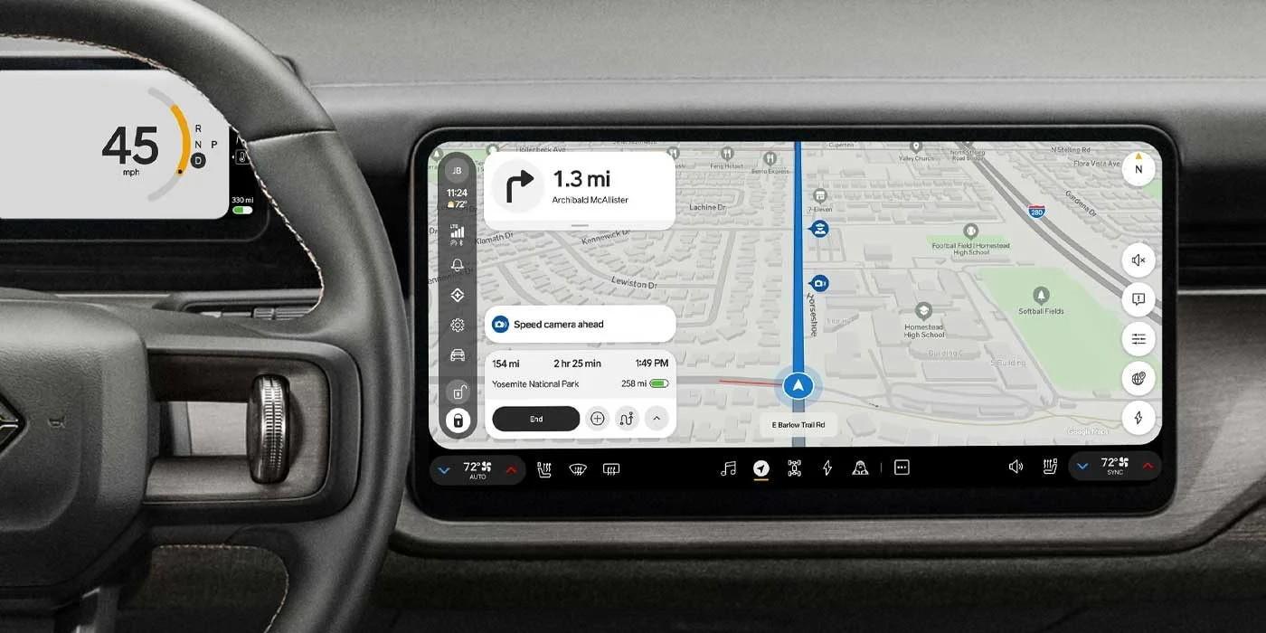 Waze alerts are coming to navigation in Rivian’s electric vehicles