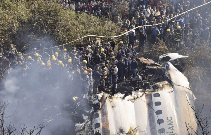 accidente aéreo en Nepal