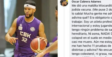 El mensaje de Oscar Cabrera