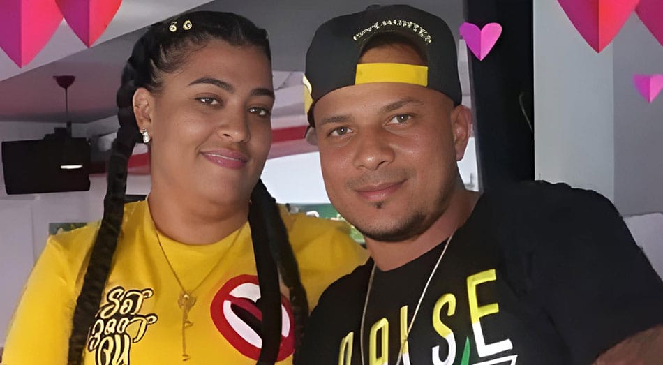 Elvia María Estrella y Yoel Báez Diloné