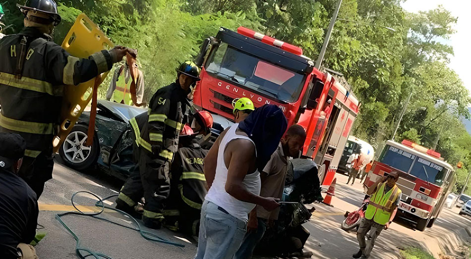 Accidente en Loma Miranda