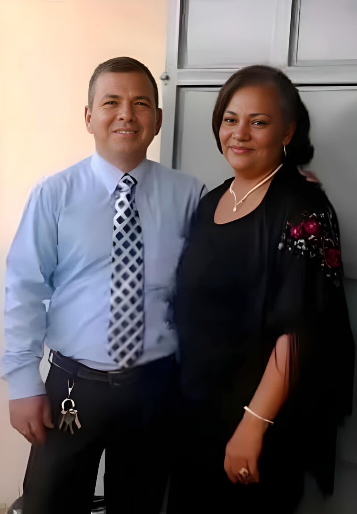 Jayminton Pérez Hernández y Ana Cecilia Echaverry