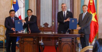 Gobierno dominicano firma acuerdos con Vietnam para fortalecer promoción del comercio