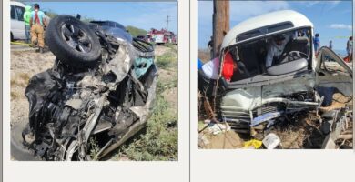 Incidente vial en tramo Mella-Cristóbal deja ocho heridos graves y una pérdida