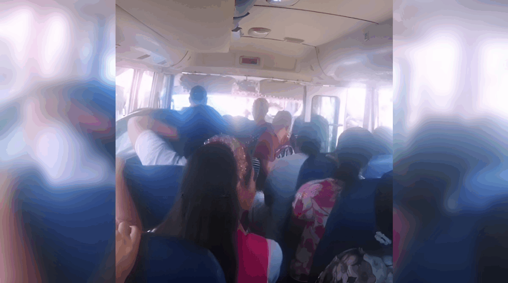 Testigo revela detalles del suceso en guagua de la ruta 27