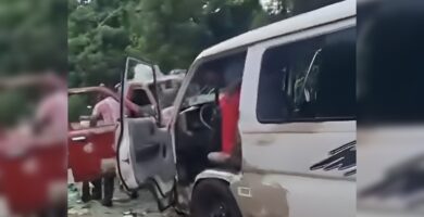 Incidente vial deja personas heridas en Boca Chica
