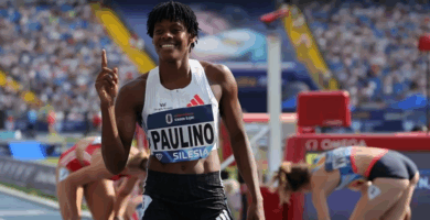 Marileidy Paulino gana en Silesia y sigue firme en la Liga Diamante