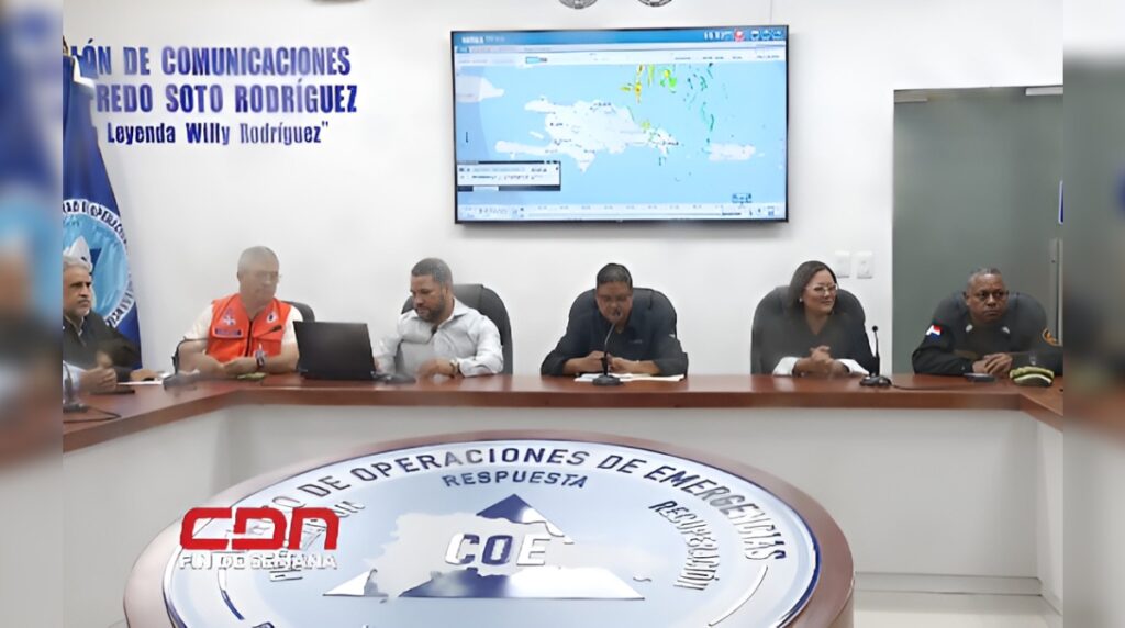 Indomet alerta sobre incidente de lluvias por efectos del huracán Erin