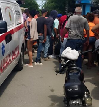 Hombre deja de existir en un suceso vial en Bayaguana