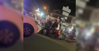 Joven de Nagua recibe atención tras incidente vial