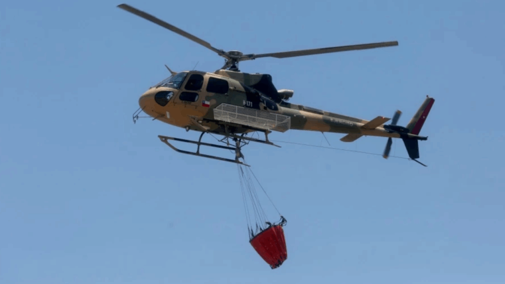 Helicóptero de bomberos sufre incidente durante entrenamiento en Francia