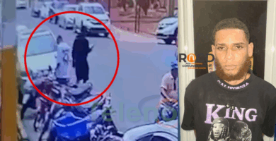 Video capta momento que eliminan a testigo frente a Palacio Justicia SFM
