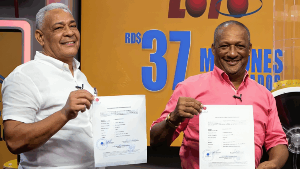 Dos ganadores comparten premio de 37 millones en sorteo Loto