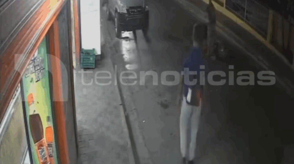 Hurto frustrado queda registrado en video en Haina