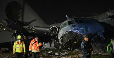 Al menos 15 sin aliento tras incidente de avión militar en Bolivia