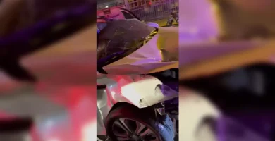 Incidente vial deja al menos dos personas muy afectadas en San Francisco