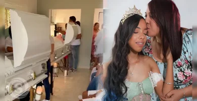 Familiares despiden a madre e hija tras situación vial en Cotuí