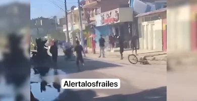 Dos jóvenes protagonizan incidente en vía de Santo Domingo Este