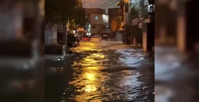 Lluvias provocan inundaciones afectando el Gran Santo Domingo y Distrito Nacional