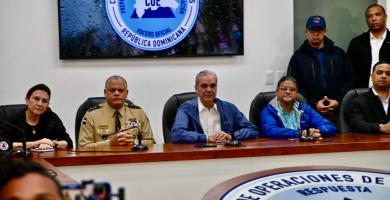 Presidente Luis Abinader se pronuncia ante las fuertes lluvias en Santo Domingo