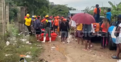 Sube a tres el número de personas sin aliento por lluvias