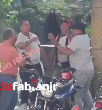 Incidente entre dos hombres genera tensión frente a clínica en La Vega