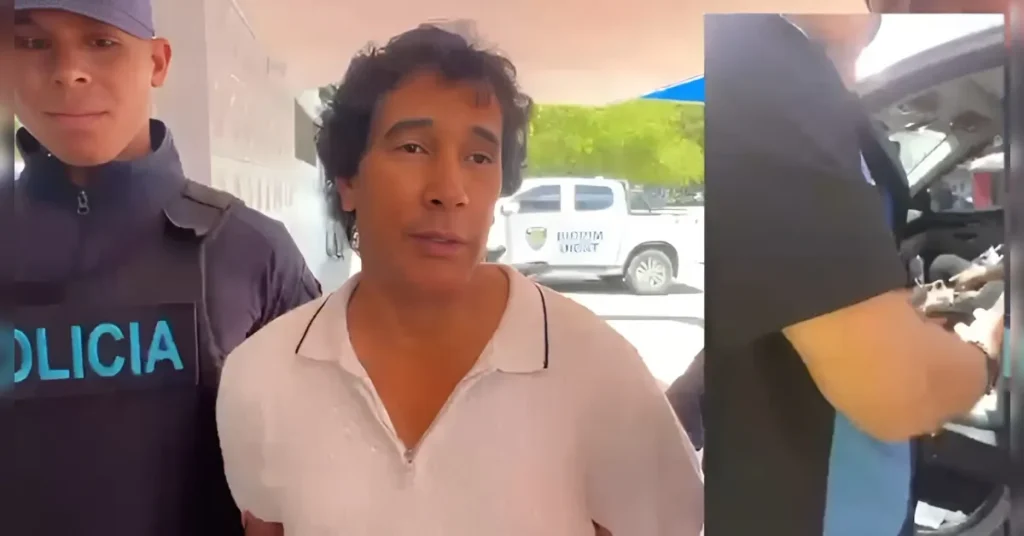 Policía arresta hombre tras video viral en Santiago