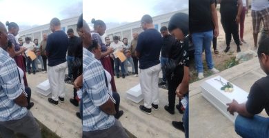 Sepultan niña hallada en cañada de Los Girasoles en medio de reclamos de justicia