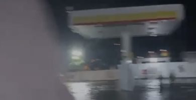 Reportan inundaciones por desborde de la cañada de La Pava en Nizao