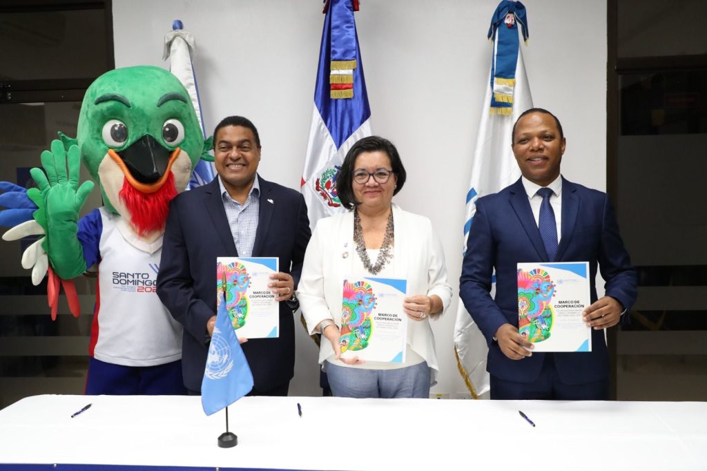 ONU, INTRANT y Comité Organizador de los Juegos Centroamericanos y del Caribe se unen en torno a la seguridad vial