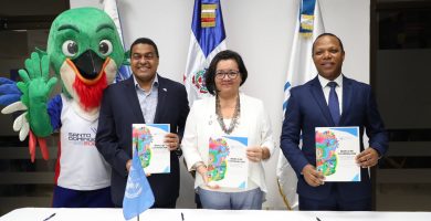 ONU, INTRANT y Comité Organizador de los Juegos Centroamericanos y del Caribe se unen en torno a la seguridad vial