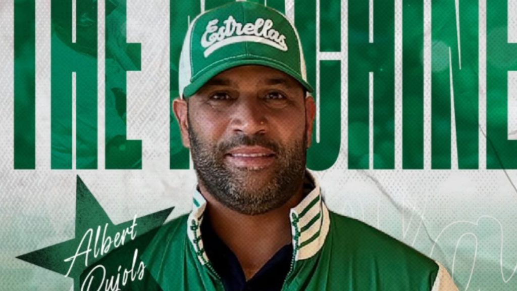 Albert Pujols asume como presidente de operaciones de las Estrellas Orientales