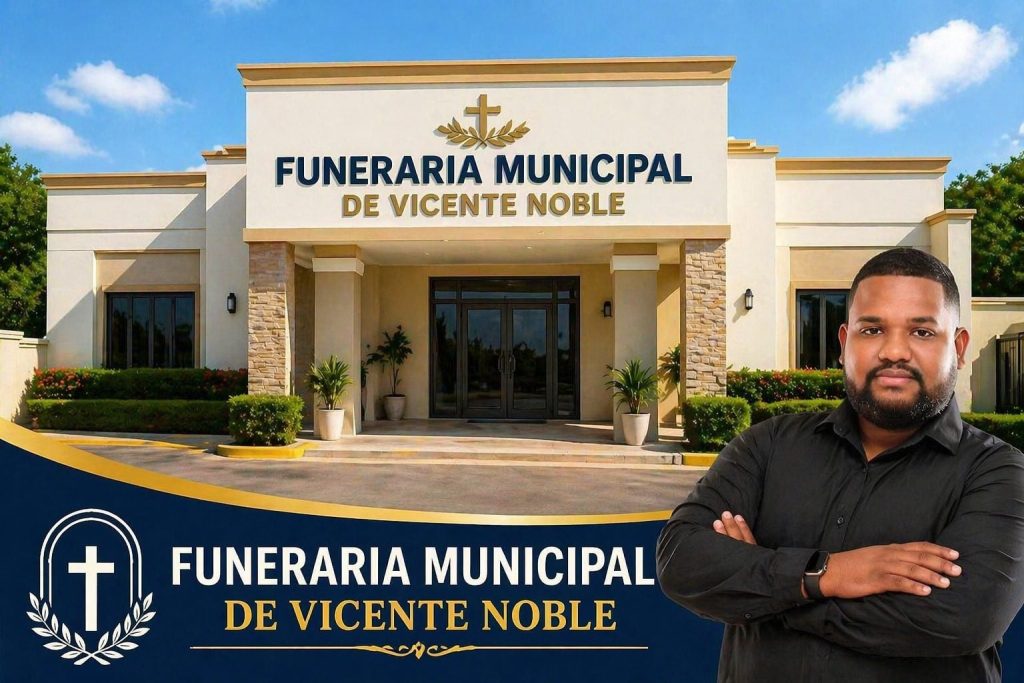 Regidor propone donación de RD$100 mil para impulsar construcción de funeraria municipal en Vicente Noble