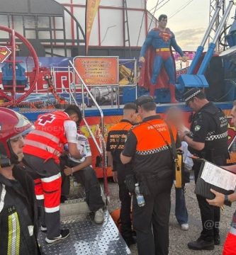 VIDEO: ¡Gran susto en Sevilla! Falla en juego mecánico deja cuatro heridos en la atracción Steel Max