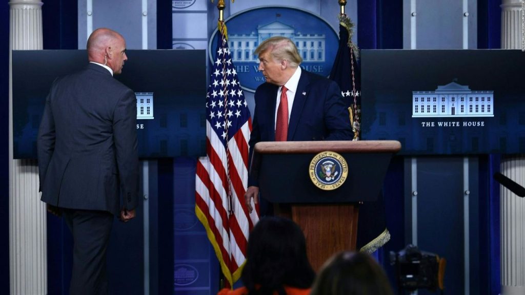 VIDEO: Trump tras tiroteo: “La Casa Blanca no estaba segura” y acelera plan de renovación