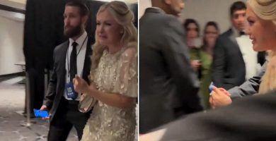 VIDEO: «Solo quiero irme a casa»: El desgarrador momento de Erika Kirk viuda de Charlie Kirk tras tiroteo en acto con Trump