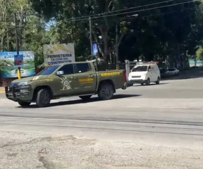 VIDEO: Gran dispositivo militar en SFM ante llamado a huelga para este lunes