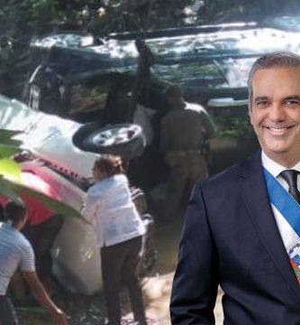 Choque involucra vehículo de la escolta presidencial y deja varios heridos en tramo Sosúa