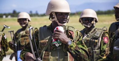 Abandonan Haití los últimos 150 policías kenianos de la misión de seguridad internacional