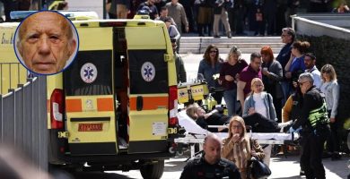 VIDEO: ¡Increíble! Hombre de 89 años hiere a cinco personas con una escopeta en Atenas