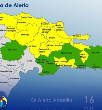 COE eleva a 15 provincias y el DN en alerta amarilla por lluvias
