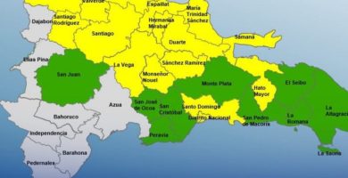 COE eleva a 15 provincias y el DN en alerta amarilla por lluvias