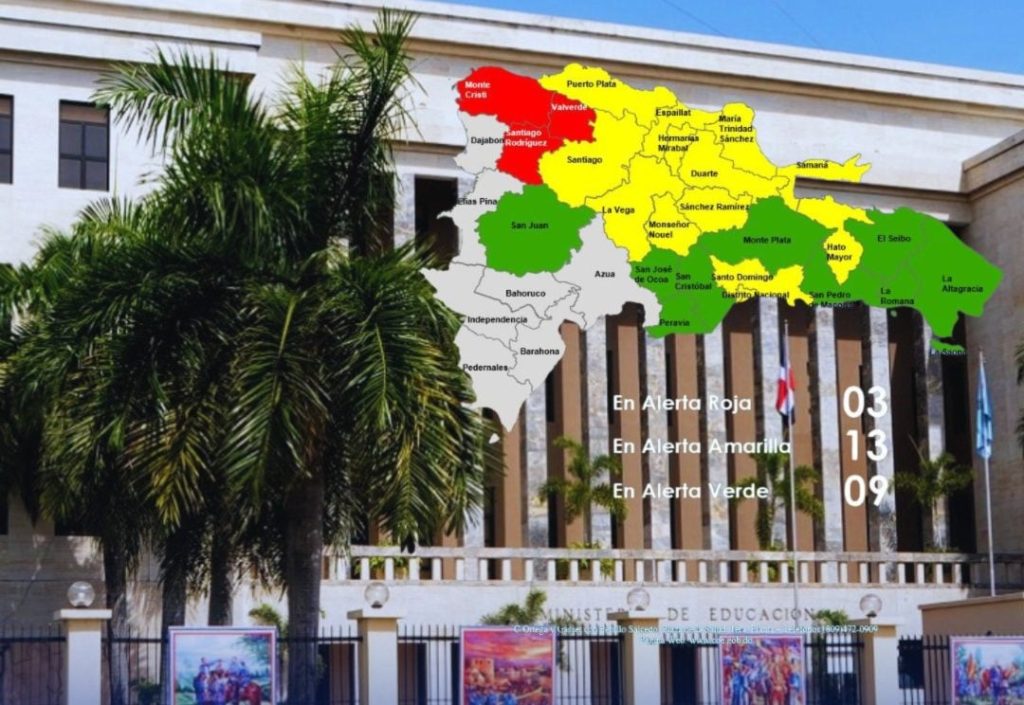 Educación suspende docencia este jueves en provincias en alerta roja por sistema frontal