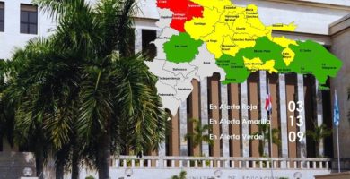 Educación suspende docencia este jueves en provincias en alerta roja por sistema frontal