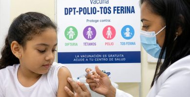 Salud  Pública introduce vacuna para inmunizar contra difteria, tétanos, polio y tos ferina