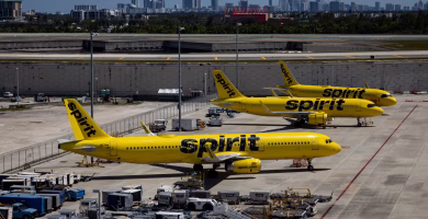 Spirit Airlines cancela todos sus vuelos y afecta rutas entre RD y EEEUU