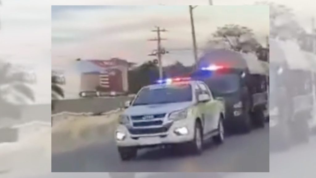 Despliegan fuerte operativo en San Juan previo a marcha contra minería