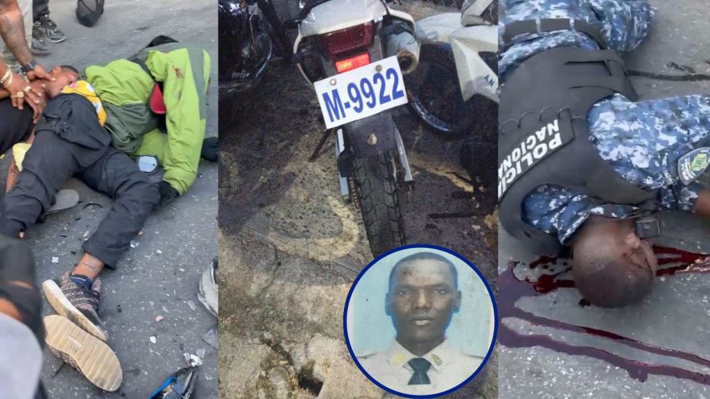 Muere agente policial en accidente de tránsito en Haina; hay dos heridos